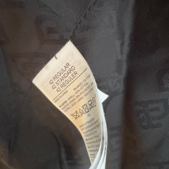 BANANA REPUBLIC BLACK NORTE VELVET TUXEDO SUIT JACKET 42R - Worn Once! - Picture 7 of 8